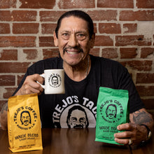 Load image into Gallery viewer, Trejo's House Blend Whole Bean Coffee - Dark Roast