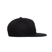 Load image into Gallery viewer, Black Flat Brim Hat
