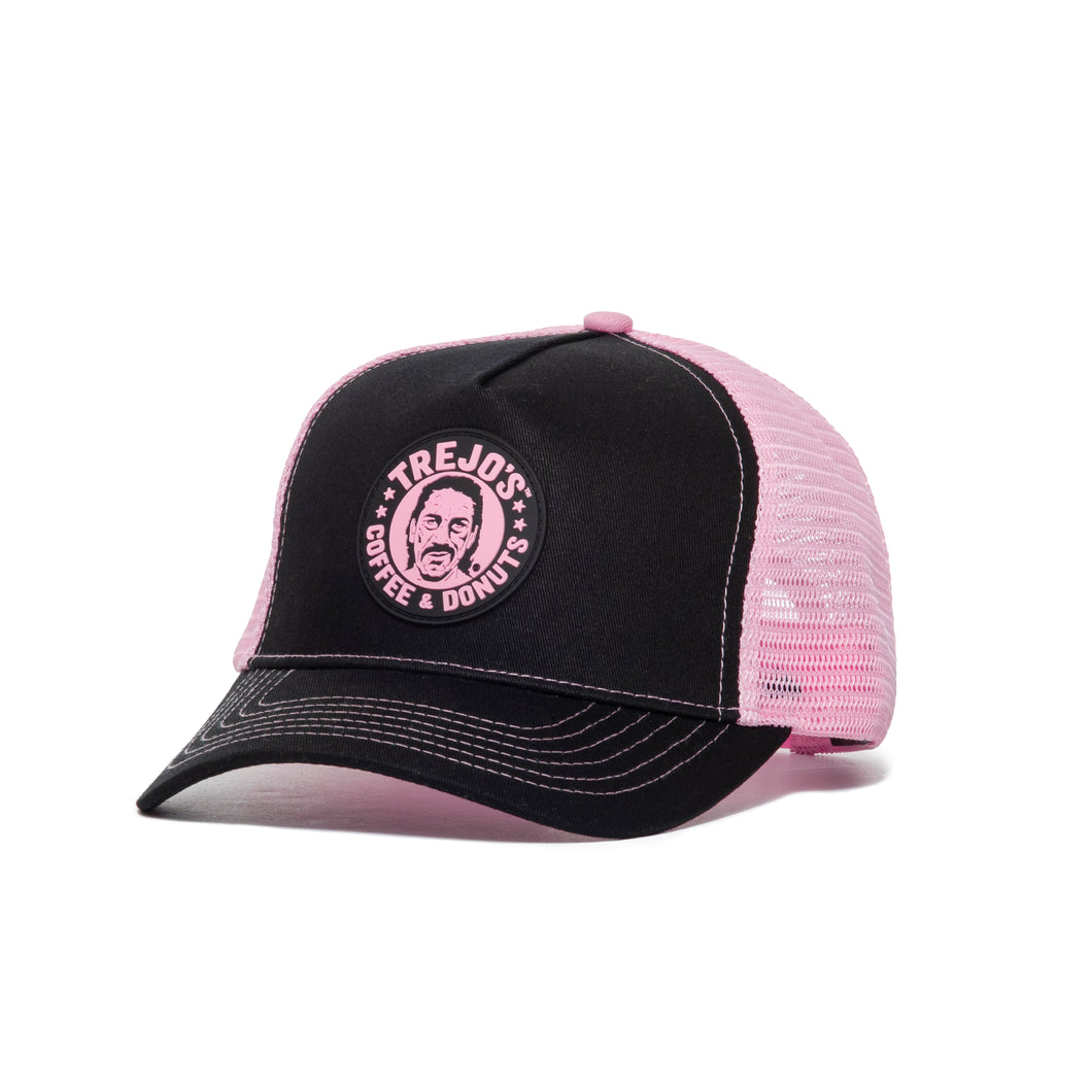Black/Pink Trucker Hat