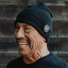 Load image into Gallery viewer, Black Cuffed Beanie (Trejo&#39;s Tacos)
