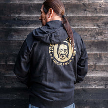 Load image into Gallery viewer, Black Zip-Up Hoodie (Trejo's Cerveza)