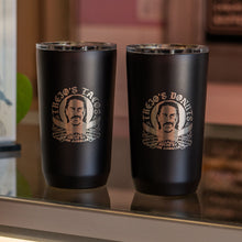 Load image into Gallery viewer, Insulated Coffee Tumbler with Machete Logo
