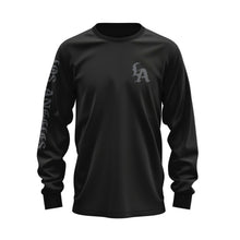 Load image into Gallery viewer, Black Machete Longsleeve Shirt with Machete Logo
