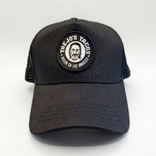 Load image into Gallery viewer, Black/Black Trucker Hat
