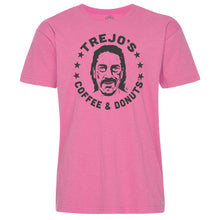 Load image into Gallery viewer, Heather Pink T-Shirt (Trejo's Coffee &amp; Donuts)

