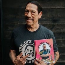 Load image into Gallery viewer, Danny Trejo with Cookbook
